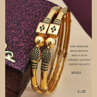 FS Collection Gold Plated Bangles