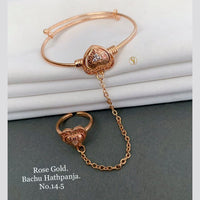 FS Colletion Rose Gold Plated Hand Harness