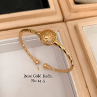 FS Collection Rose Gold Plated Kada