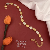 FS Collection Gold Plated Bracelet