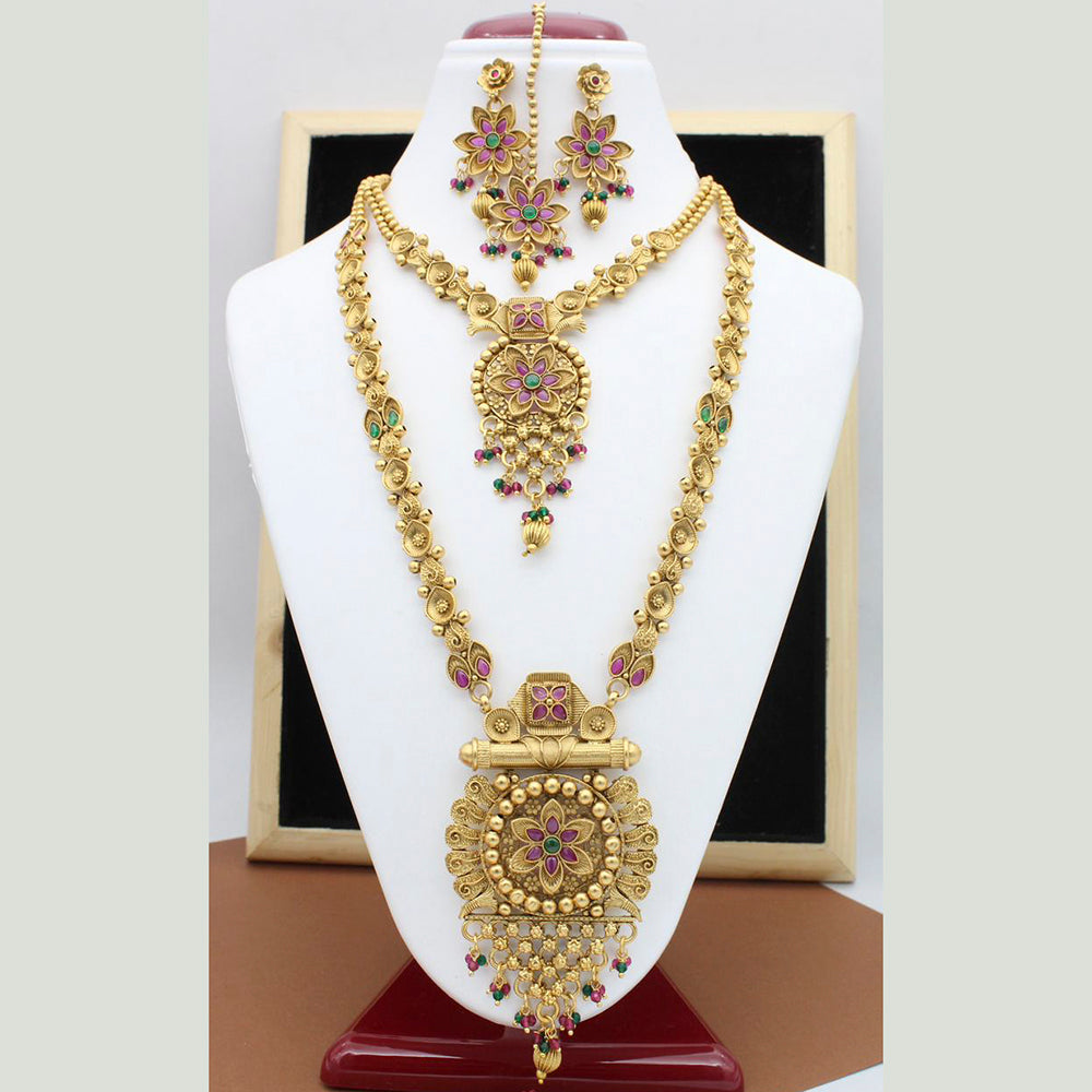 FS Collection Gold Plated Bridal Set