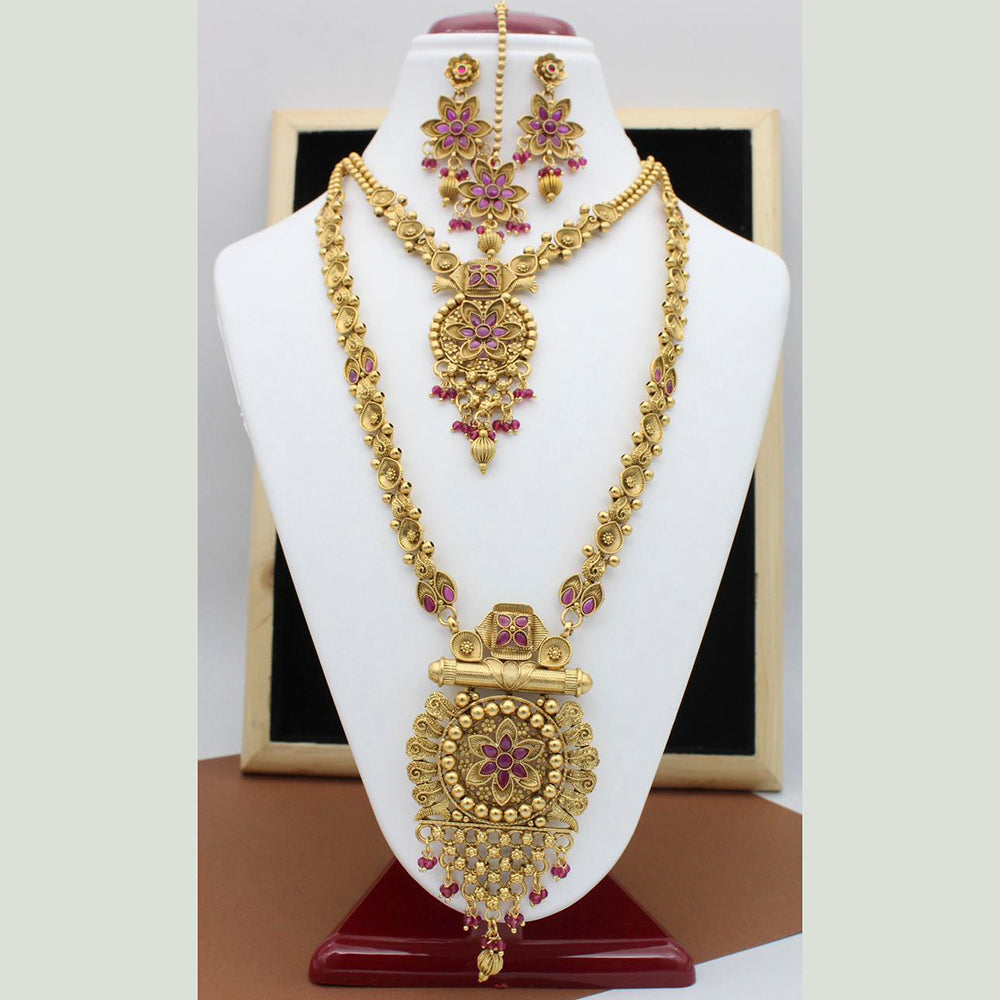 FS Collection Gold Plated Bridal Set