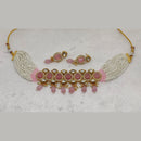 FS Collection Gold Plated Austrian Stone Necklace Set