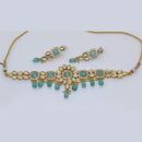 FS Collection Kundan Stone Choker Necklace Set