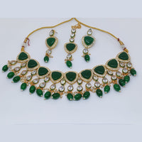 FS Collection Kundan Stone Choker Necklace Set
