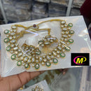 FS Collection Kundan Stone Necklace Set