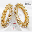 FS Collection Gold Plated Bangles Set