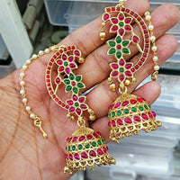FS Collection Kanchain Jhumki Earrings