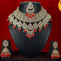 FS Collection Rose Gold Plated Necklace Set
