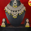 FS Collection Rose Gold Plated Necklace Set