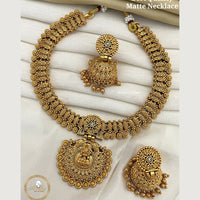 FS Collection Matte Finish Temple Necklace Set