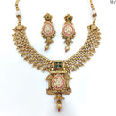 FS Collection Gold Plated Necklace Set