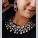 FS Collection Kundan Choker Necklace Set