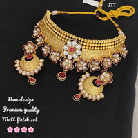 FS Collection Matte Finish Necklace Set