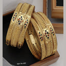 FS Collection Gold Plated Bangles Set