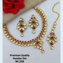 FS Collection Gold Plated Necklace Set