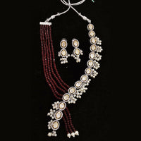 FS Collection Gold Plated Austrain Stone Necklace Set