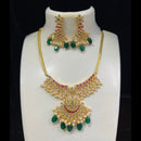 FS Collection Gold Plated Necklace Set