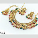 FS Collection Gold Plated Necklace Set