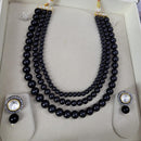 FS Collection Gold Plated Beads Necklace Set