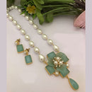 FS Collection Gold Plated Pearl Necklace Set