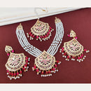 FS Collection Gold Plated Austrian Stone Choker Necklace Set