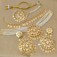 FS Collection Gold Plated Necklace Combo