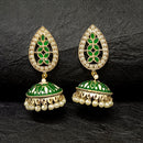 Bhavi Jewels Gold Plated Jhumki Earrings