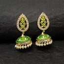 Bhavi Jewels Gold Plated Jhumki Earrings