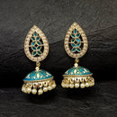 Bhavi Jewels Gold Plated Jhumki Earrings