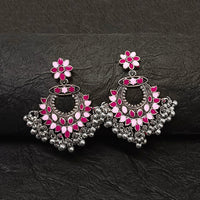 Bhavi Jewels Oxidised Plated Dangler Earrings
