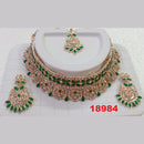 Crescent Creation Austrian Stone Necklace Set - 11471005