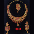 Crescent Creation Austrian Stone Necklace Set - 11471018