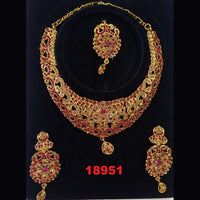 Crescent Creation Austrian Stone Necklace Set - 11471018