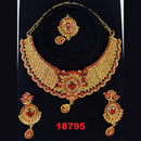 Crescent Creation Austrian Stone Necklace Set - 11471024