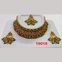 Crescent Creation Austrian Stone Necklace Set - 11471035