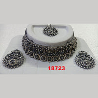 Crescent Creation Austrian Stone Necklace Set