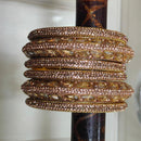 Kiran Bangles Austrian Stone Bangles Set