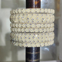 Kiran Bangles Austrian Stone Bangles Set