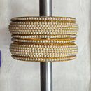 Kiran Bangles Pearl Bangles Set