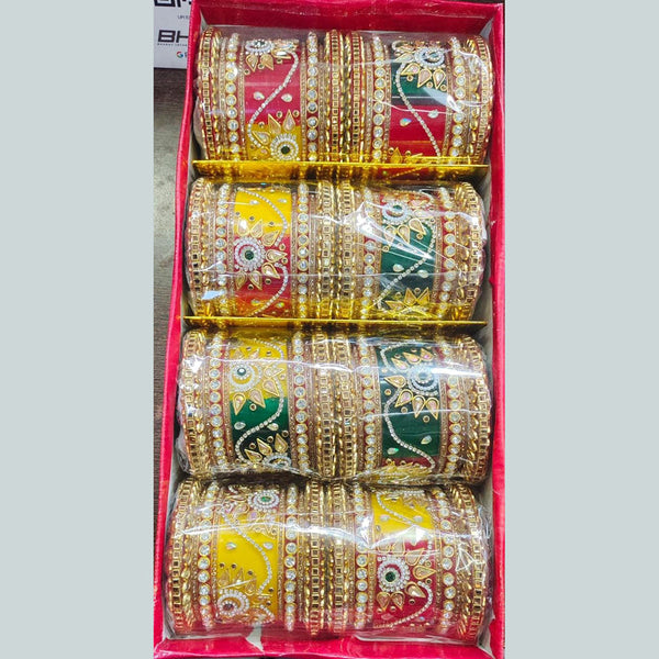 Kiran Bangles Gold Plated Bangles Set