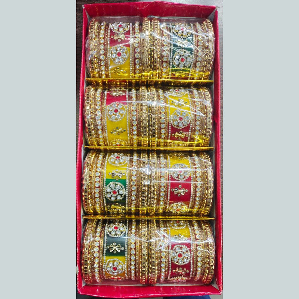 Kiran Bangles Gold Plated Bangles Set