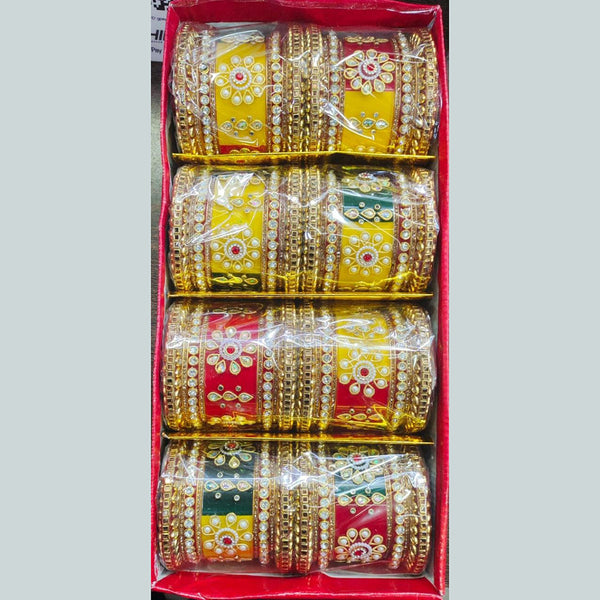 Kiran Bangles Gold Plated Bangles Set