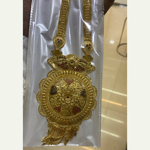 The Jangid Arts Forming Gold Plated Necklace Set