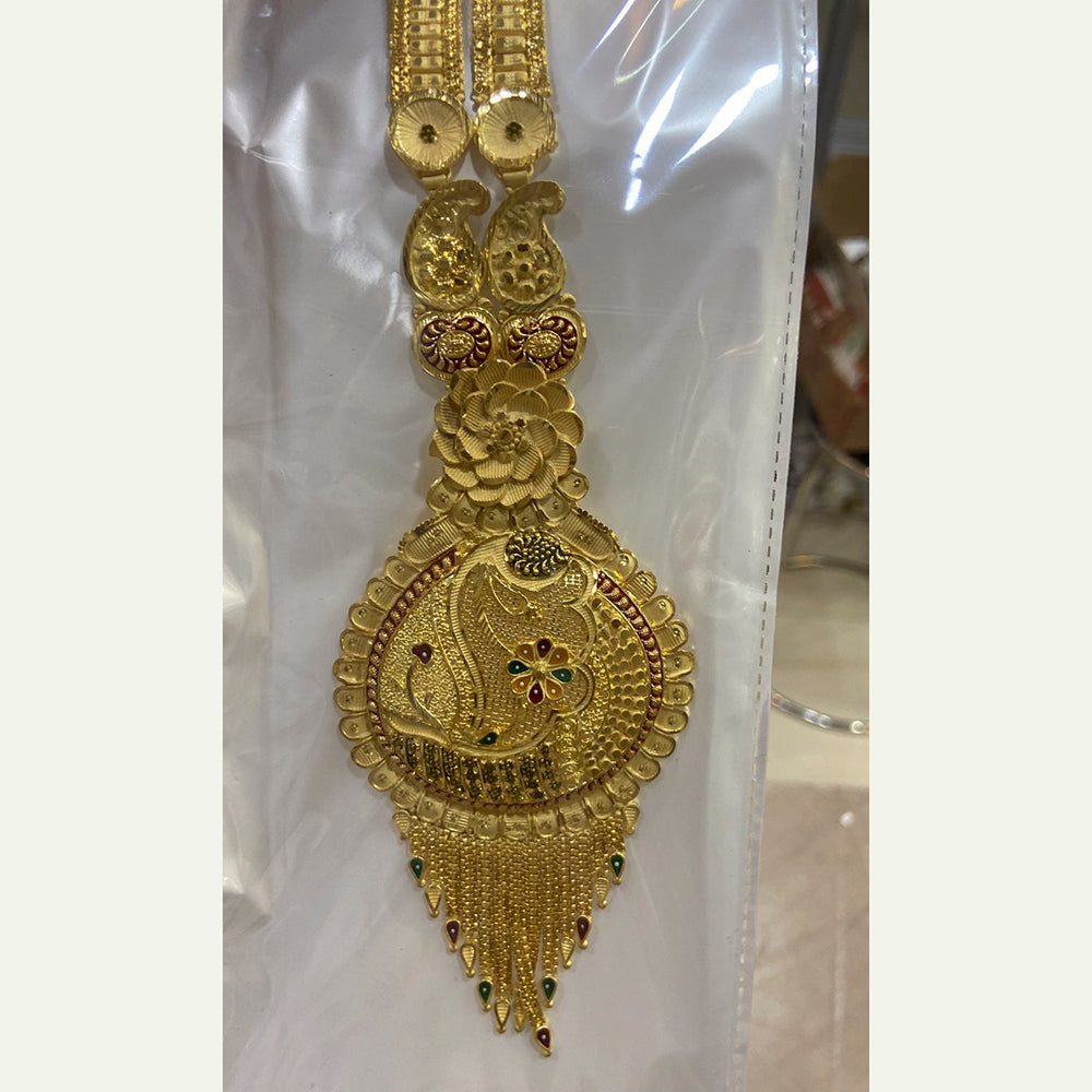 The Jangid Arts Forming Gold Plated Necklace Set