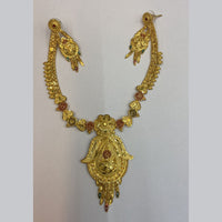 The Jangid Arts Gold Plated Necklace Set