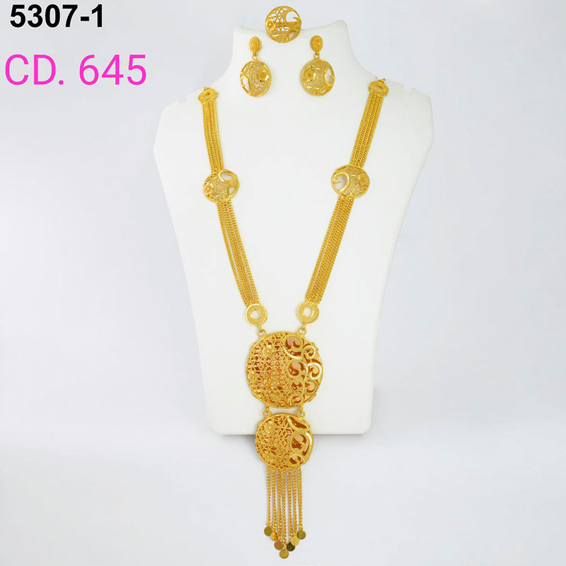 MR Jewellery Forming Gold Plated Necklace Set