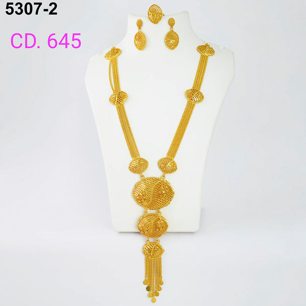 MR Jewellery Forming Gold Plated Necklace Set