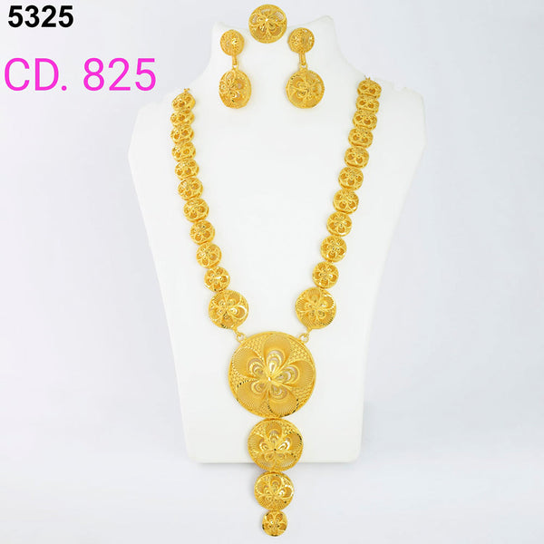 MR Jewellery Forming Gold Plated Necklace Set