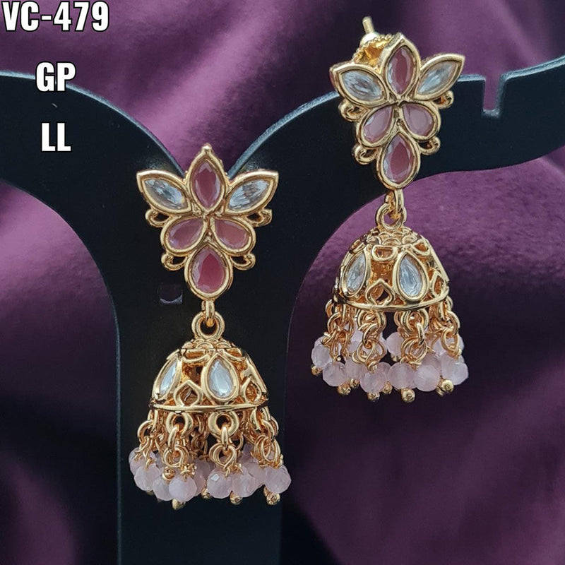 Vivah Creation Kundan Stone Jhumki